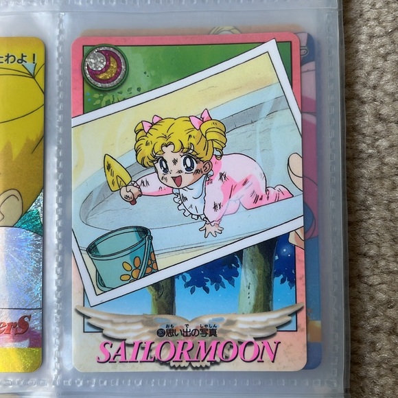 Set of Assorted Vintage 1990s Sailor Moon Trading Cards - Picture 14 of 17